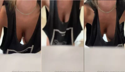 Vídeo das peitões lindos e naturais da Yourina!