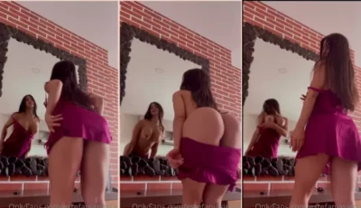 Dá uma olhada na delícia da Estefania Sierra mostrando o bumbum!