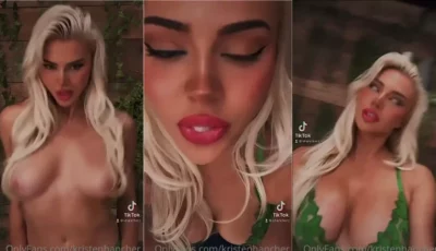 Kristen Hancher em vídeo picante e cheio de pegadas!