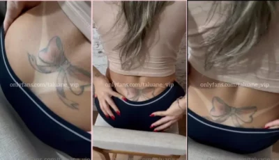 Taluane exibindo seu bundão gigantesco