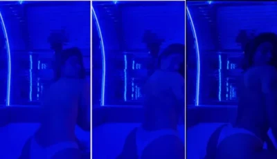 Bruna, essa gostosona de quadris largos, arrasando na dança!