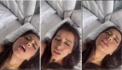 Tatiana Perez Rodriguez se divertindo com a mão, delícia!