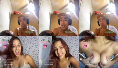 A Mari Meowriana deu uma exibida nas suas curvas pro moreno que teve a sorte grande