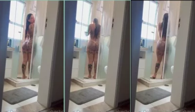 Anny Alves, toda safada no banheiro, tá irresistível!