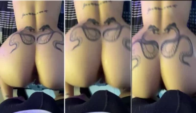 Carolina Cardenas de quatro se esfregando na enxurrada do boy