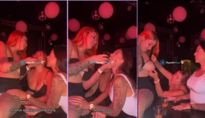 Alejandra Buitrago no meio de um ménage com as amigas lindas!