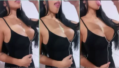 Karina Garcia, a musa do OnlyFans, com um corpão incrível e toda se jogando na diversão