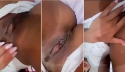 Paty Doce arrasa em vídeos sensuais de siririca!