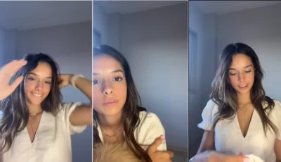 Sarah, a moreninha bem cheia, tá exibindo seu corpinho peladinho