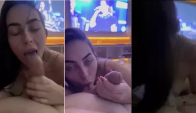 Delícia de boquete da Thais Neves!