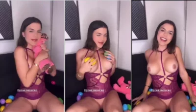 Grazi Mourão sem roupa íntima!