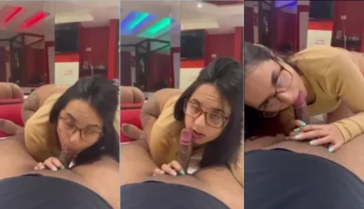 Casalzinho novinho se esbaldando no motel!