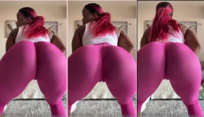 Wendy Mesi, toda envolvente com sua calça rosa, tá arrasando na dança!
